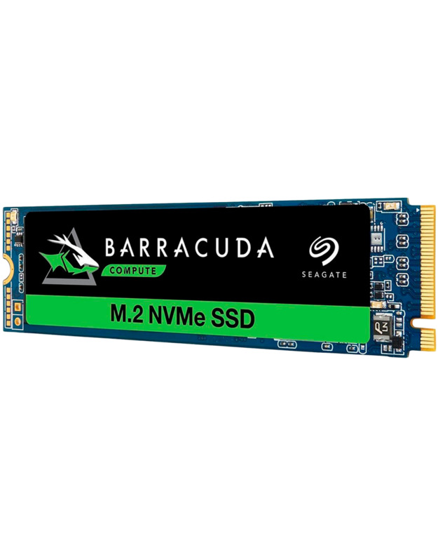 Seagate® BarraCuda™ PCIe, 500GB SSD, M.2 2280 PCIe 4.0 NVMe, Read/Write: 3,600 / 2,400 MB/s, EAN: 8719706434584