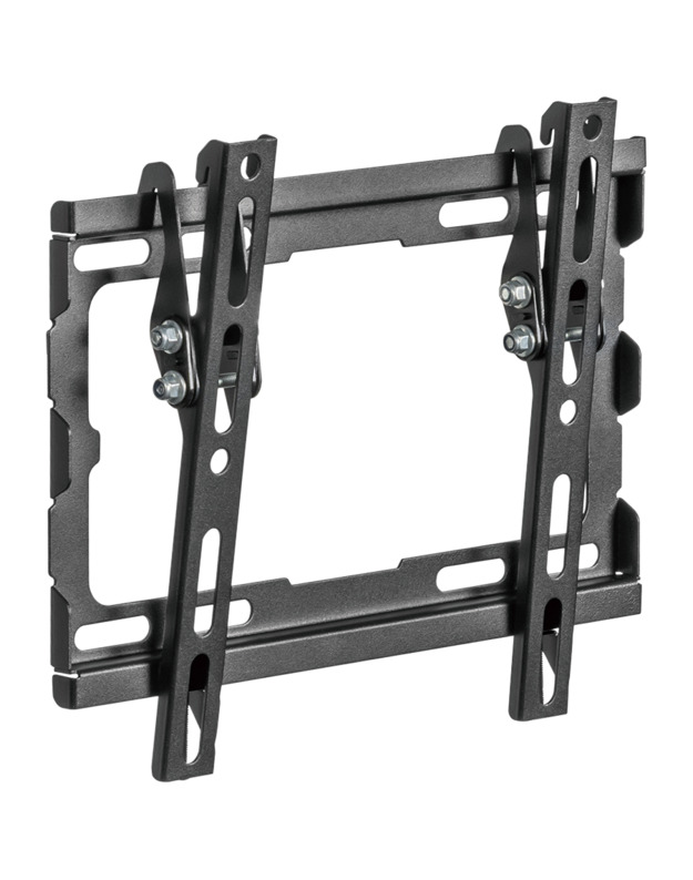 Slim design: provides a small distance to the wallConvenient design for quick and easy installationFixing screws: hold the TV securelyCompact packaging. 23-43". 45kg max.
