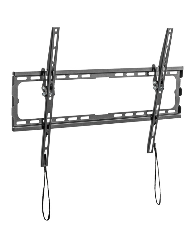 Slim design: provides a small distance to the wallConvenient design for quick and easy installationFixing screws: hold the TV securelyCompact packaging. 37-80". Max 45kg.