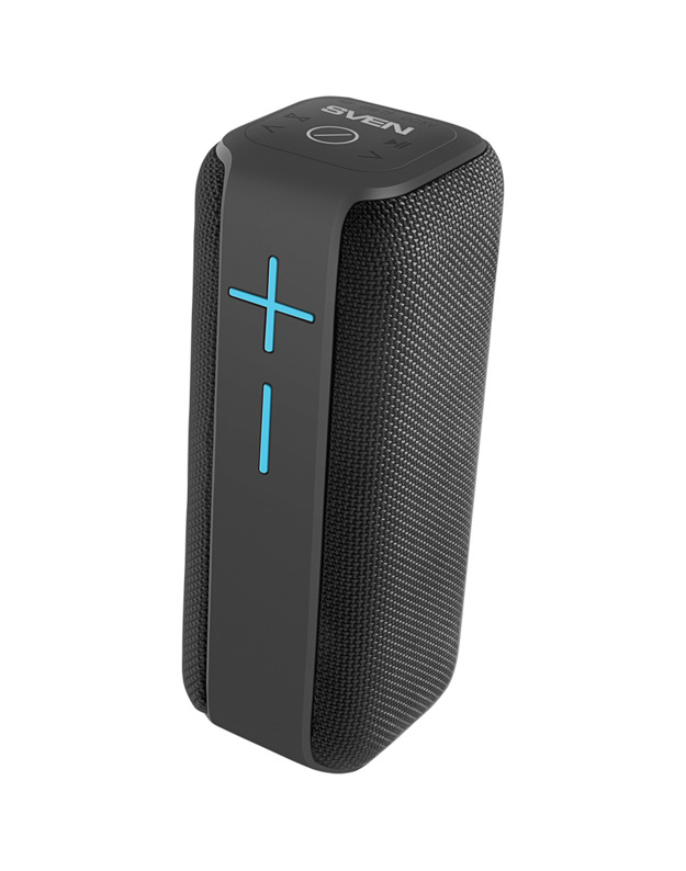 Speaker SVEN PS-205, black (12W, Waterproof (IPx6), TWS, Bluetooth, FM, USB, microSD, 1500mA*h)