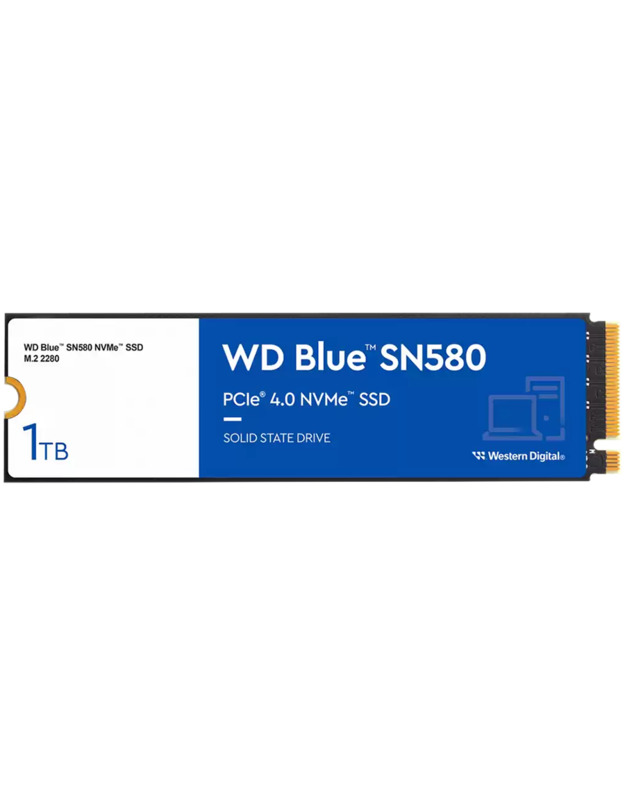 SSD WD Blue (M.2, 1TB, PCIe Gen4 NVMe 1.4b)