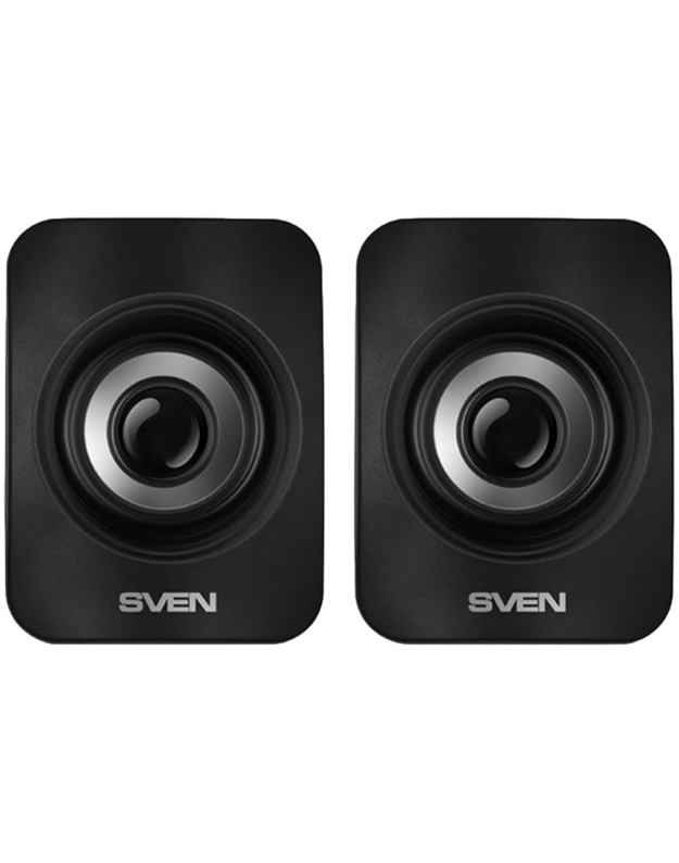 SVEN 130 USB-powered (2x3W); Volume control on the back