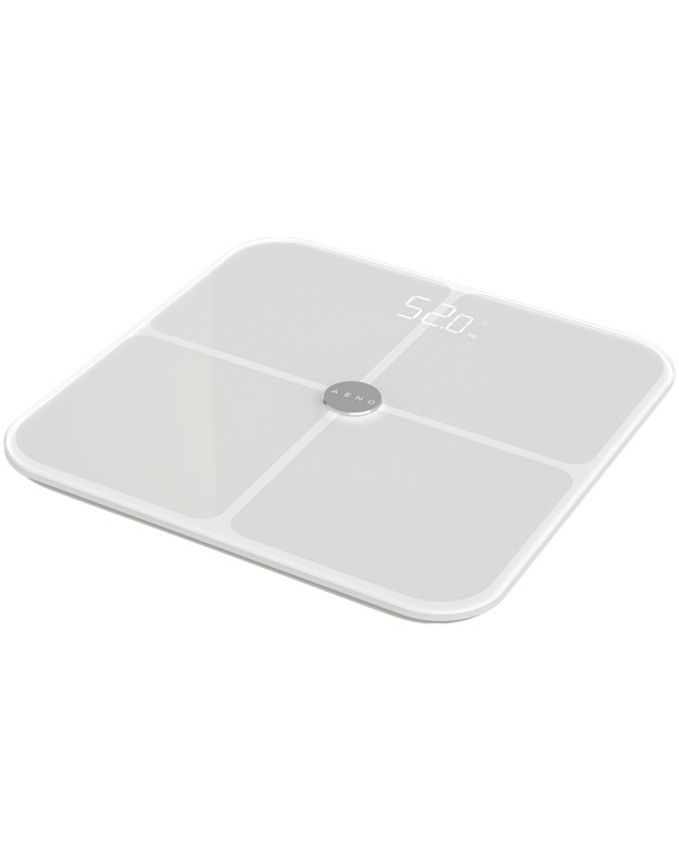 Tuya Connected Smart body Fat Scale, AAA batteries*3 pcs., 5 units per carton