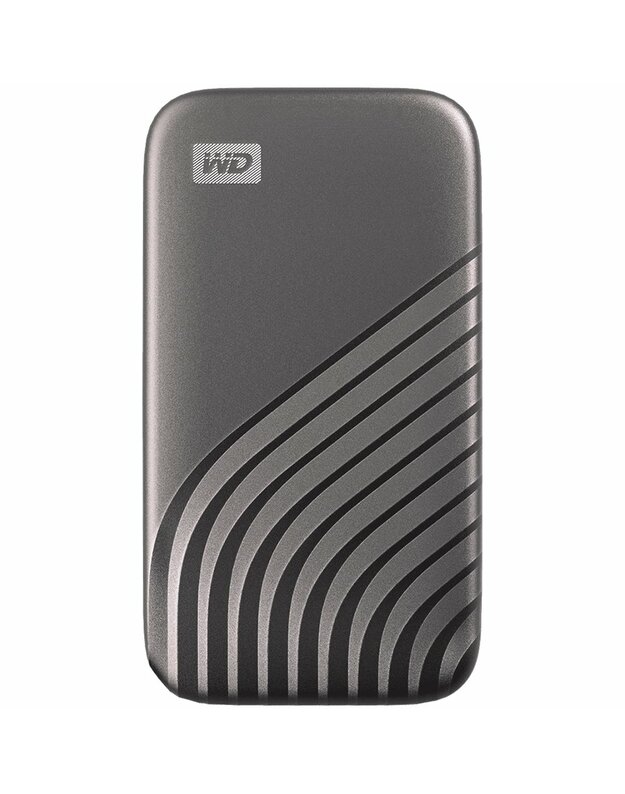 WD 500GB My Passport SSD - Portable SSD, up to 1050MB/s Read and 1000MB/s Write Speeds, USB 3.2 Gen 2 - Space Gray, EAN: 619659184063