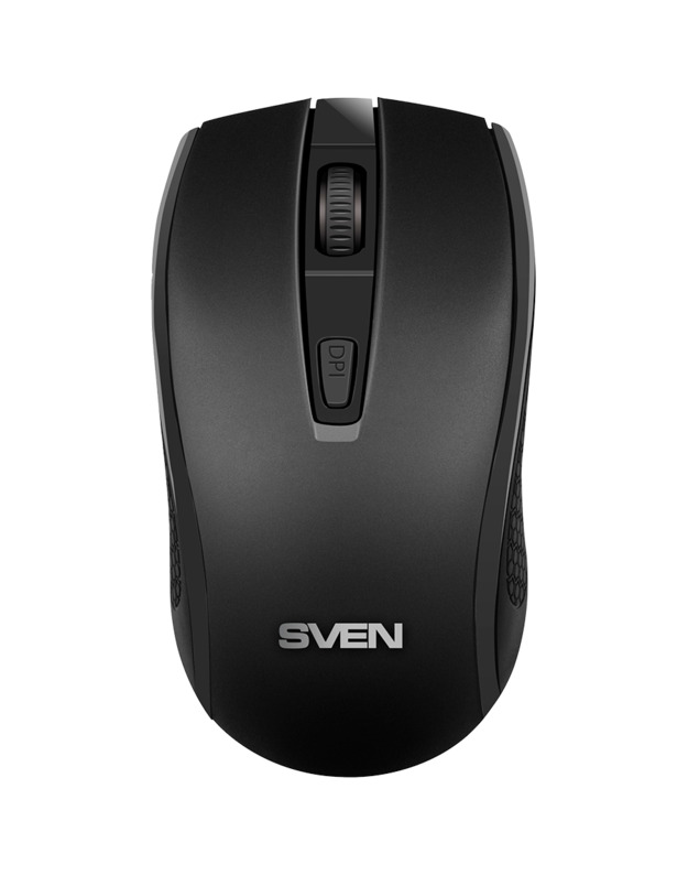 Wireless mouse RX-220W black (3+1bt. 800-1600DPI, blister)