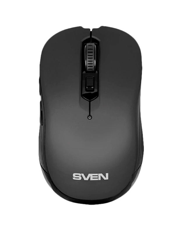 Wireless mouse RX-560SW black (silent bt. 5+1bt. 800-1600DPI, Soft Touch, blister)