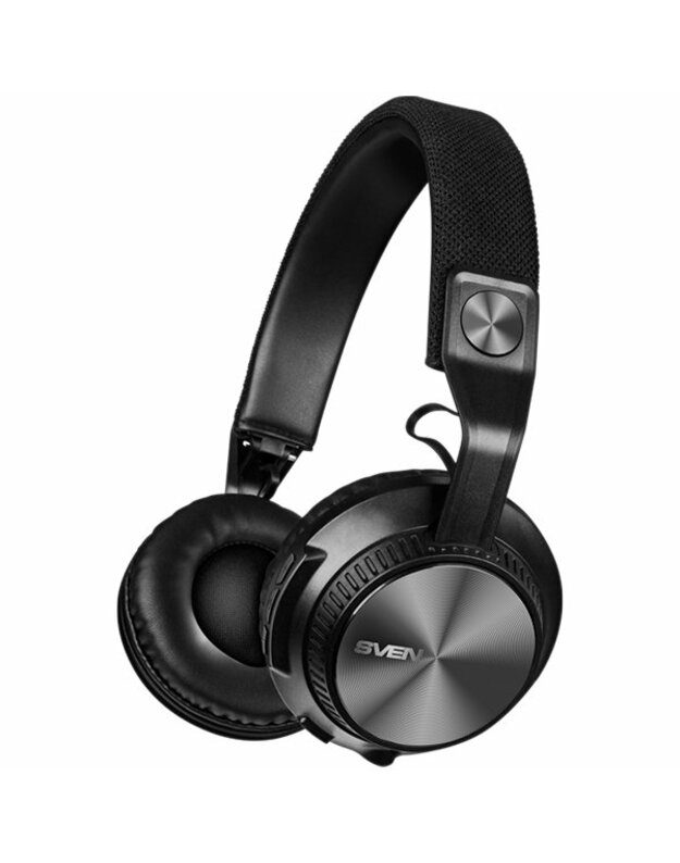 Wireless stereo headphones with microphone SVEN AP-B630MV, black; SV-019303