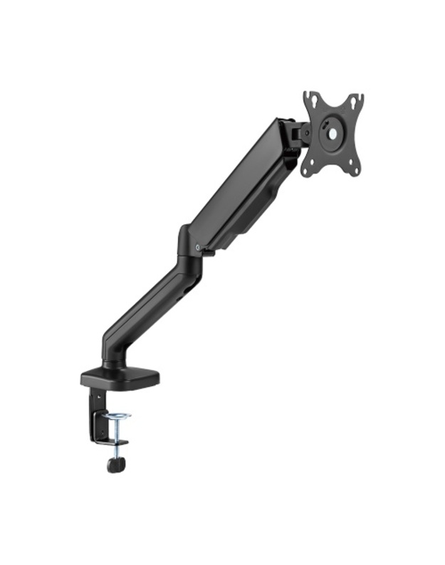 17“-32“ monitoriaus spyruoklinis laikiklis, juodas