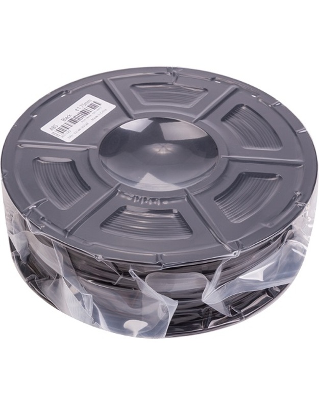 3D spausdinimo plastikas ABS, 1.75mm, 1kg, juodas