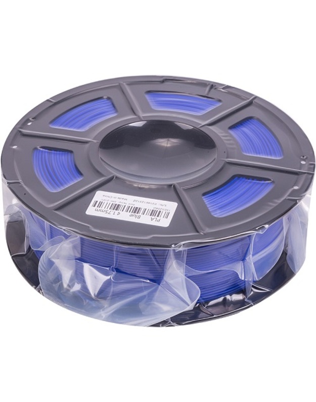 3D spausdinimo plastikas PLA, 1.75mm, 1kg, mėlynas