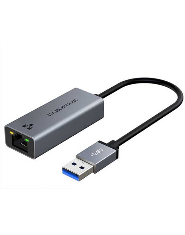 Adapteris USB3.0 A-RJ45, 1000Mbps, 0.15m