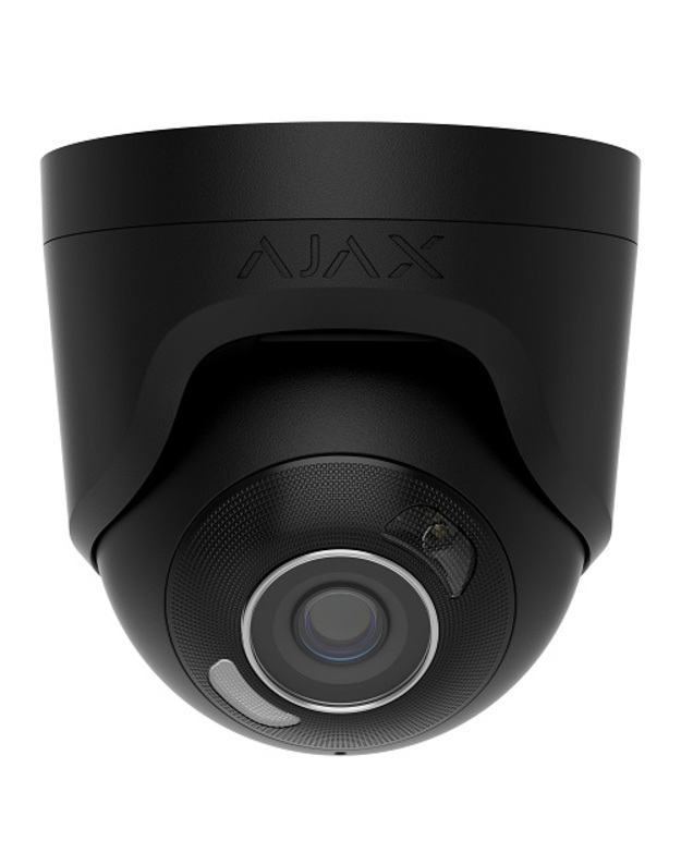 AJAX TurretCam HL IP kamera 8MP 2.8mm (juoda)