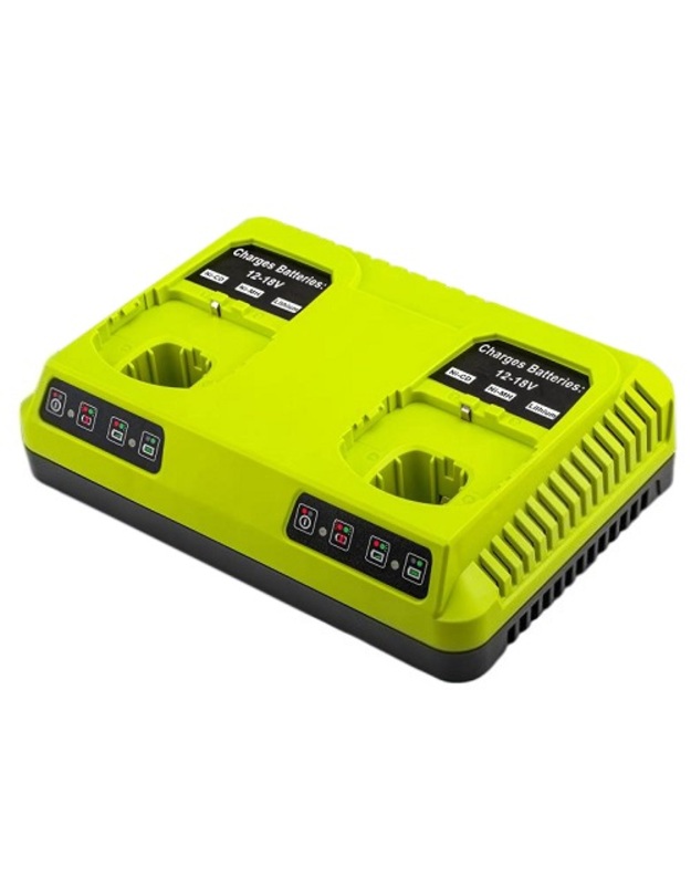 Akumuliatoriaus įkroviklis skirtas įrankiams RYOBI P117, 18V, 3A, Li-ion