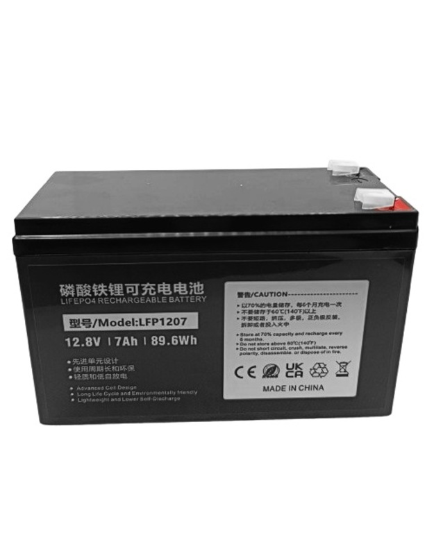 Akumuliatorius LiFePO4 12.8V, 7Ah, T2