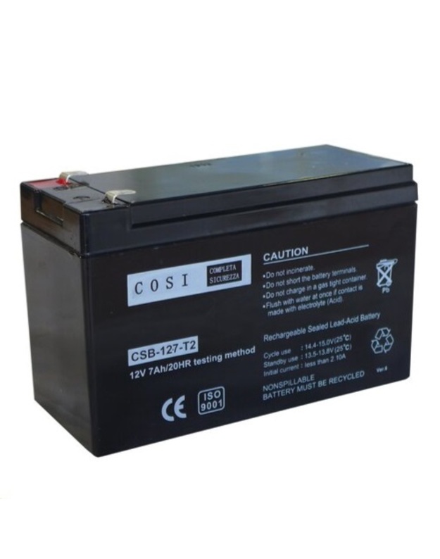 Akumuliatorius UPS, 12V 7Ah, T2