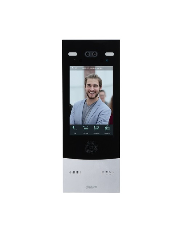 Apartment Outdoor Station, 2MP 1/2.8” colio 88°, integruotas kortelių skaitytuvas, IP66, IK07