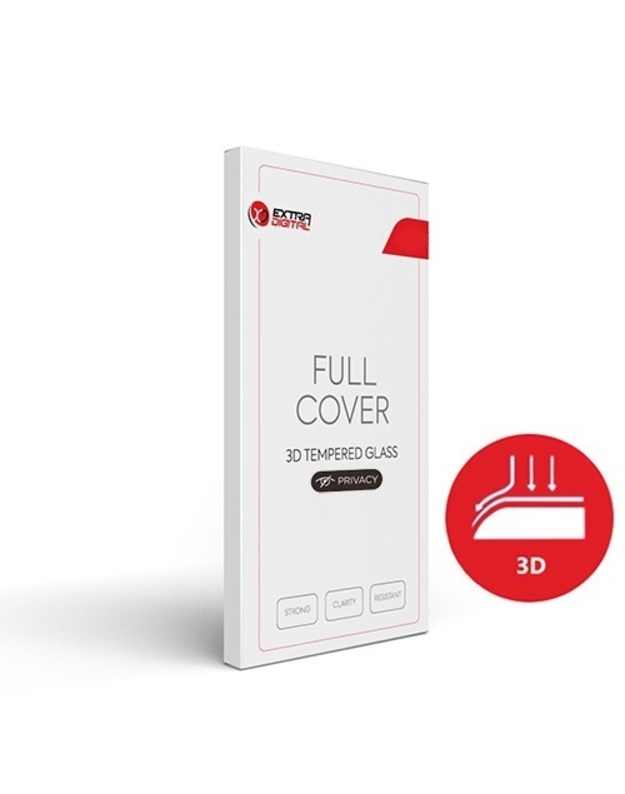 Apsauginis stiklas APPLE iPhone 15 Pro (3D) su privatumo filtru