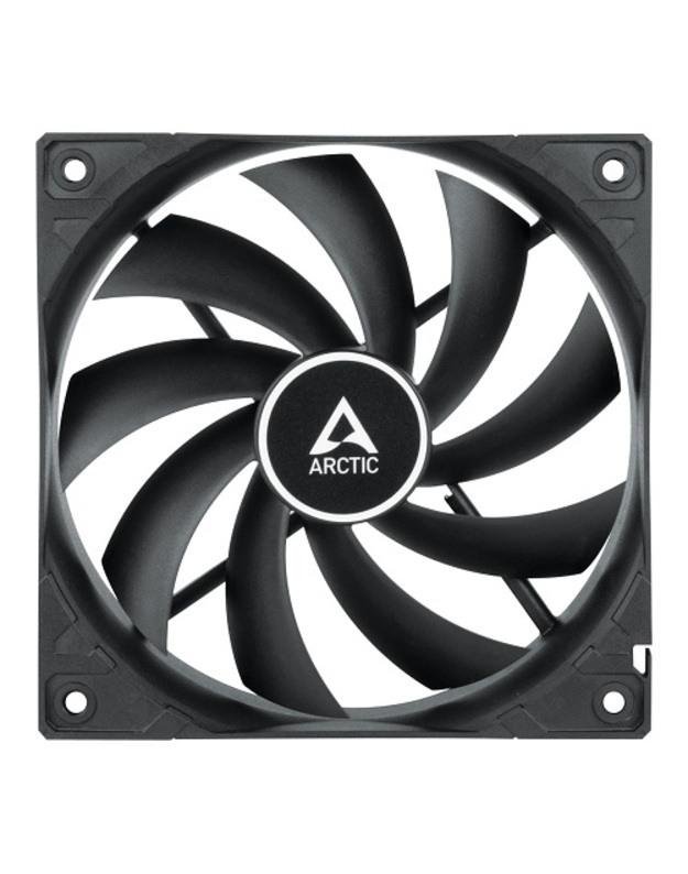 ARCTIC F12 PWM PST korpuso ventiliatorius, 4-pin, 120mm, juodas