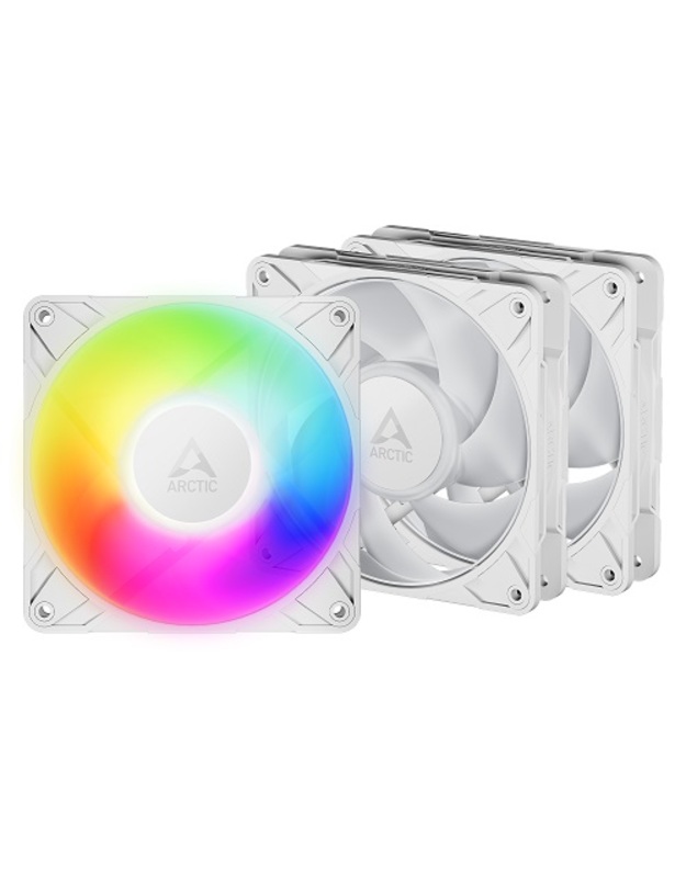 ARCTIC P12 PRO PWM PST A-RGB korpuso ventiliatoriai, 4-pin, 120mm, 3vnt.