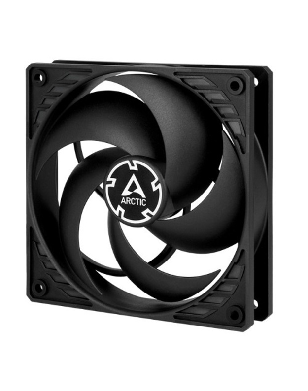 ARCTIC P12 PWM korpuso ventiliatorius, 4-pin, 120mm, juodas
