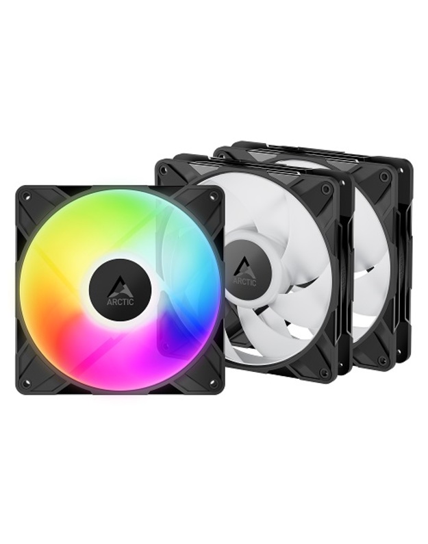 ARCTIC P14 PRO PWM PST A-RGB korpuso ventiliatoriai, 4-pin, 140mm, 3vnt.