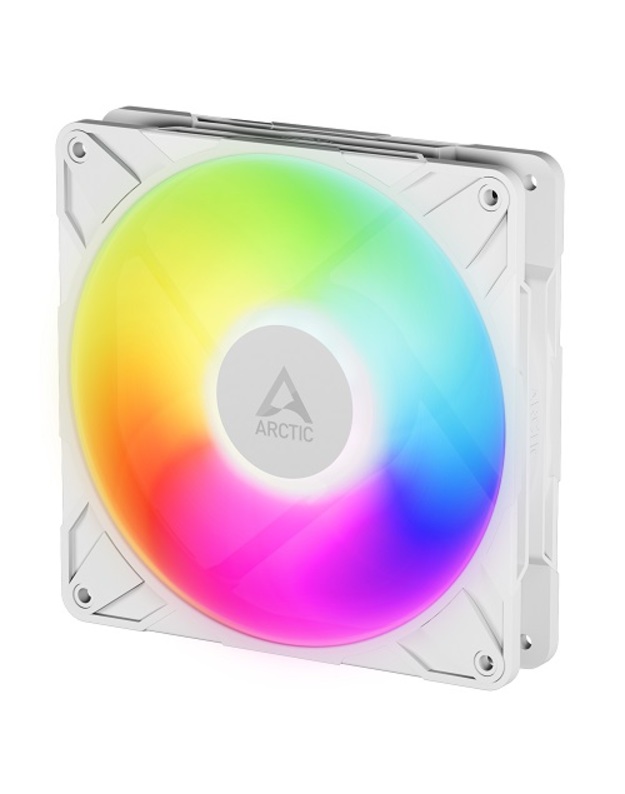 ARCTIC P14 PRO PWM PST A-RGB korpuso ventiliatorius, 4-pin, 140mm, baltas