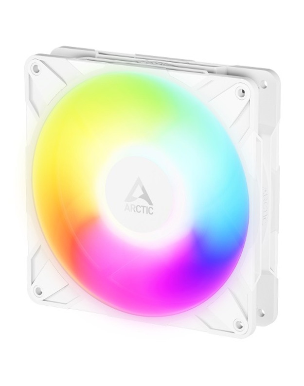 ARCTIC P14 PRO Reverse PWM PST A-RGB korpuso ventiliatorius, 4-pin, 140mm, baltas
