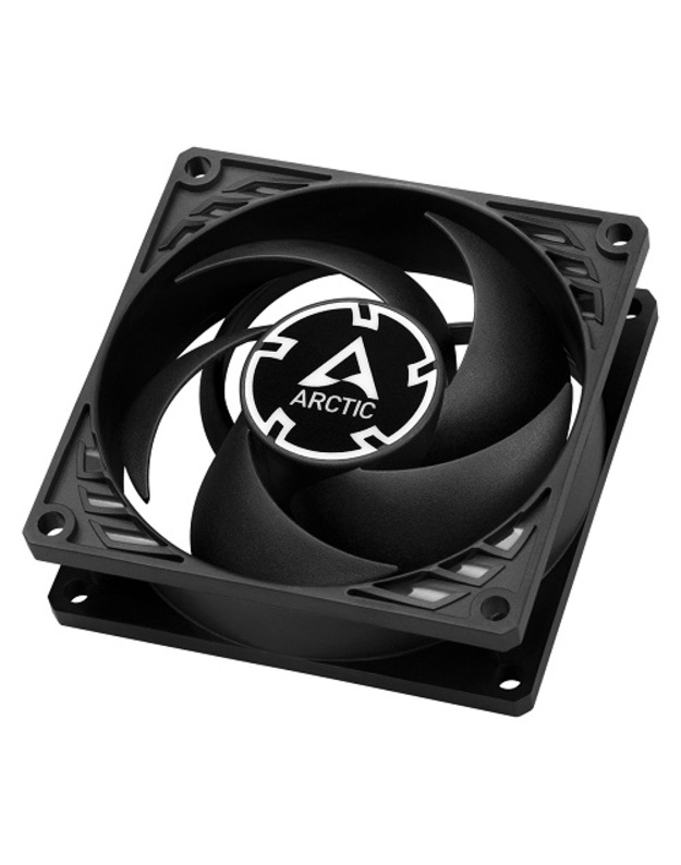 ARCTIC P8 PWM PST CO korpuso ventiliatorius, 4-pin, 80mm, juodas
