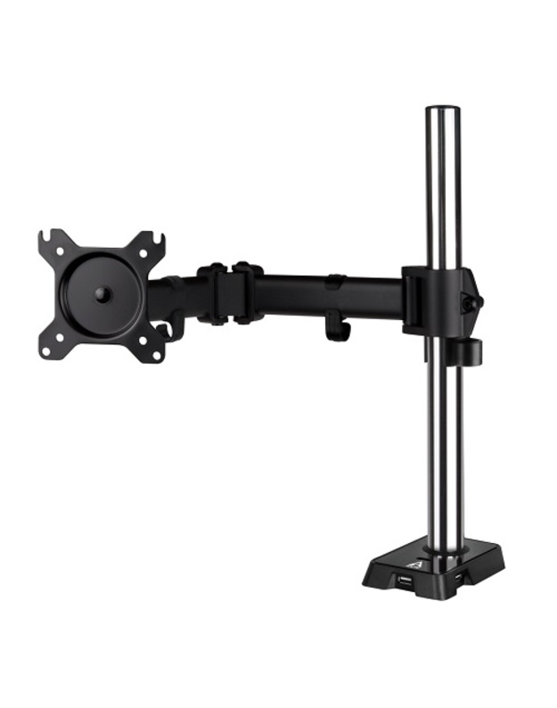 ARCTIC Z1 monitoriaus laikiklis su USB šakotuvu iki 34"/38" (matinis)