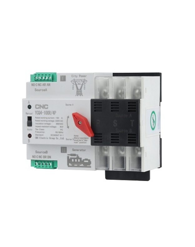 Automatinis perjungėjas CNC 3P 220V 100A