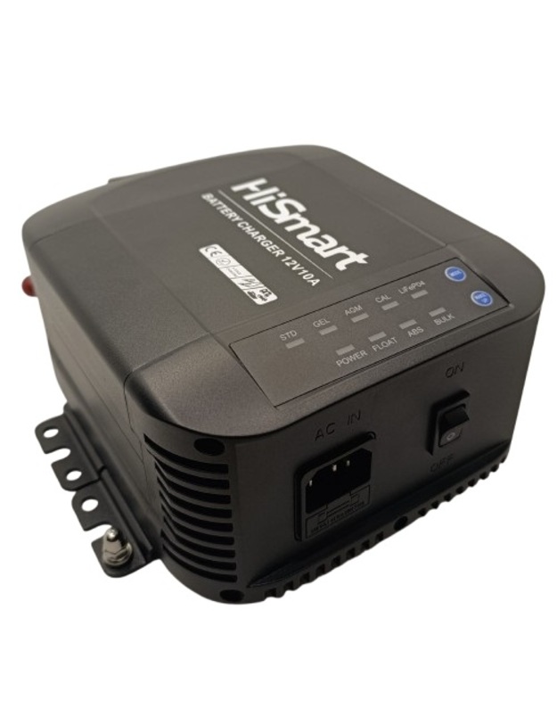 Automatinis švino rūgšties /  LiFePO4 akumuliatoriaus įkroviklis, 12V 10A