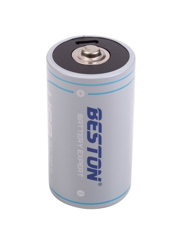 Baterija D įkraunama su USB-C lizdu, 1.5V, 4000mAh, Li-Ion