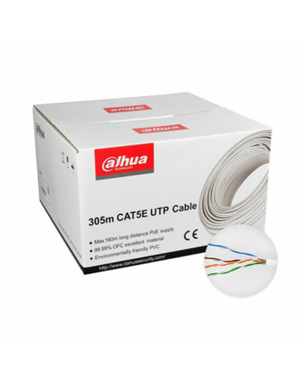 Dahua Vidaus Kabelis CAT5E UTP 1x305m PFM920I-5EUN