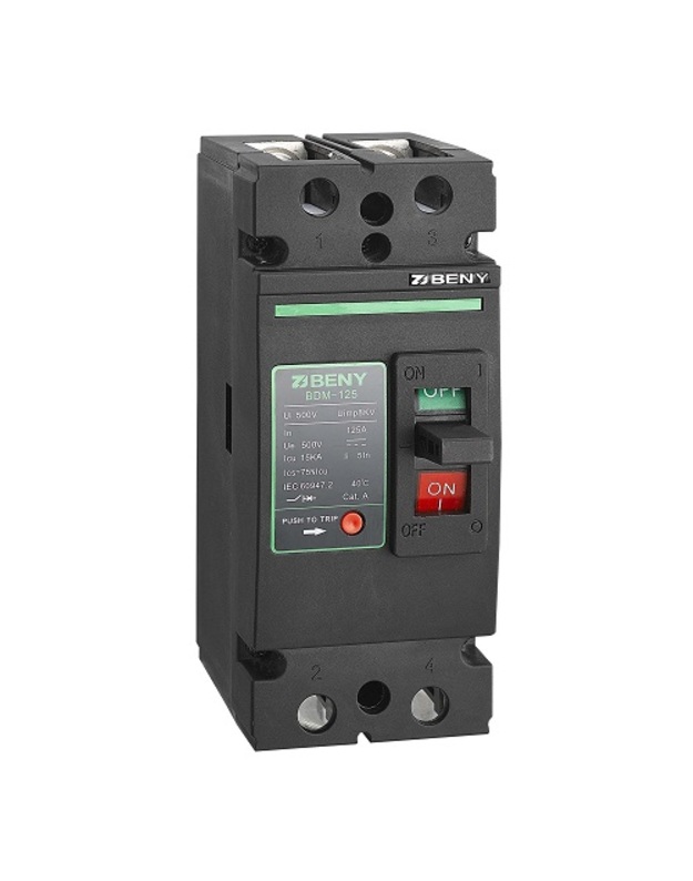 DC jungiklis 2P, 125A, 500VDC