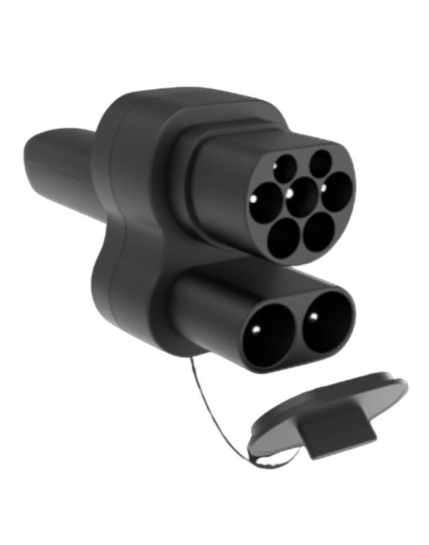 Elektromobilio adapteris CCS2 - NACS (Tesla DC/AC)