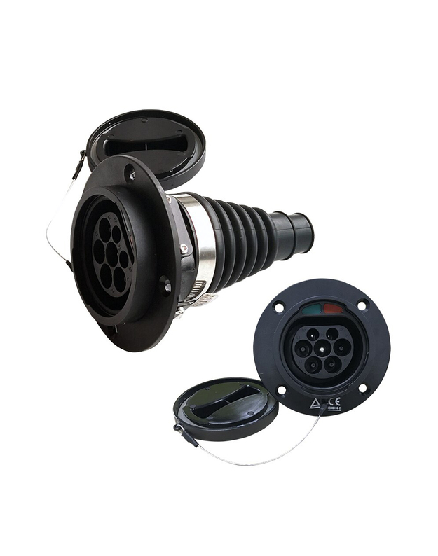 Elektromobilio kištukinis lizdas Type 2 (Male), 32A, 3-fazė