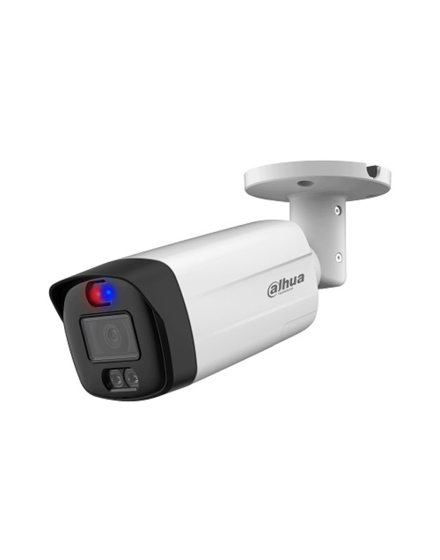 HD-CVI kam. STARLIGHT cilindrinė 4K, 2.8mm obj. F1.0, LED+IR, WDR, su mikrofonu