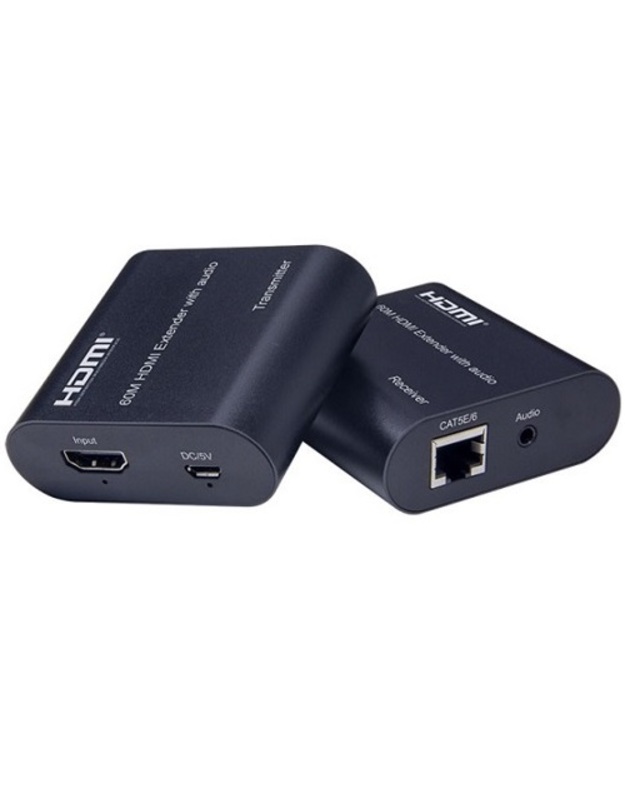 HDMI praplėtėjas (extender) iki 60m, 1080P