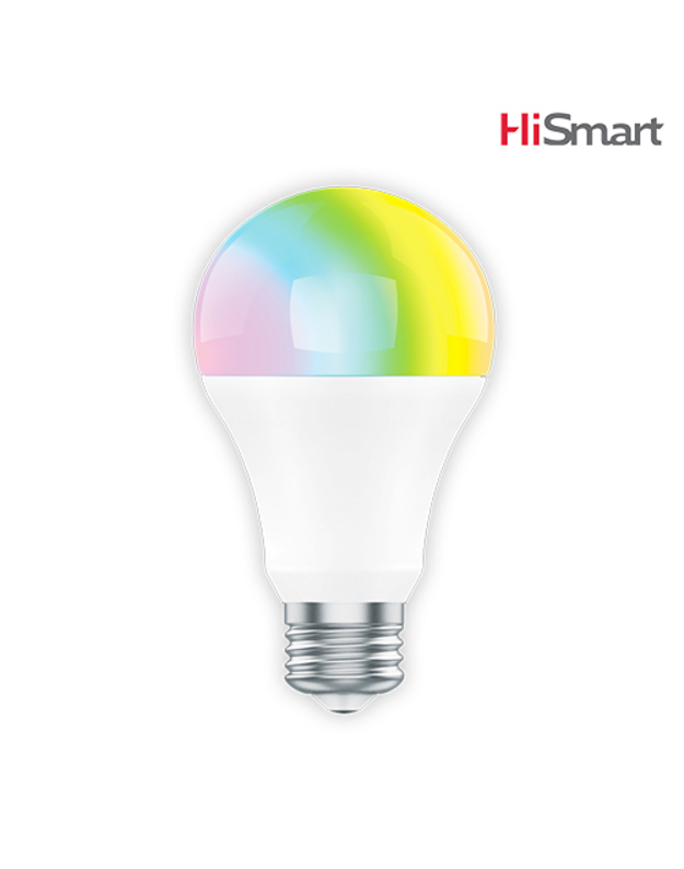HiSmart išmanioji LED lemputė su bevieliu ryšiu A60, 6W, E27, 2700K