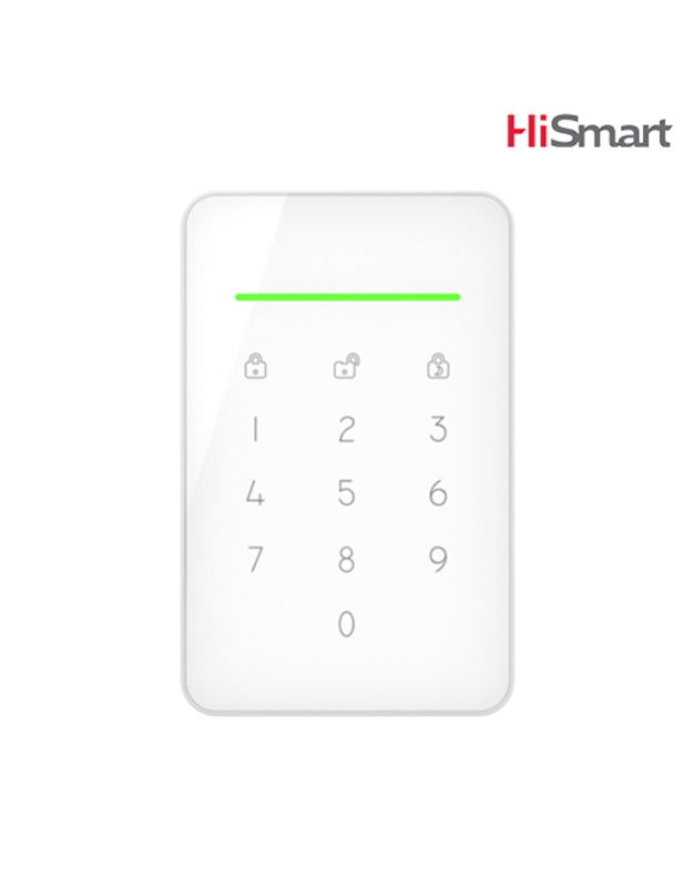 HiSmart išmanioji valdymo klaviatūra-signalizacija