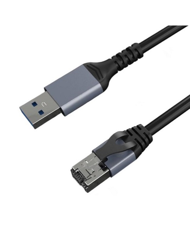 Interneto kabelis CAT6 UTP, USB3.0 Type-A - RJ45, 1m