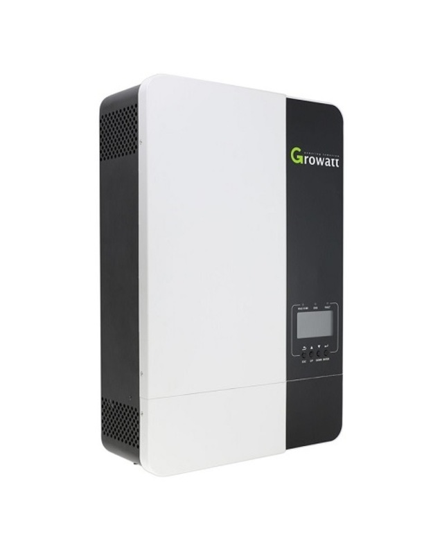 Inverteris GROWATT SPF3500ES, 3.5kW, 1-fazis, 48V, 80A MPPT, 450V