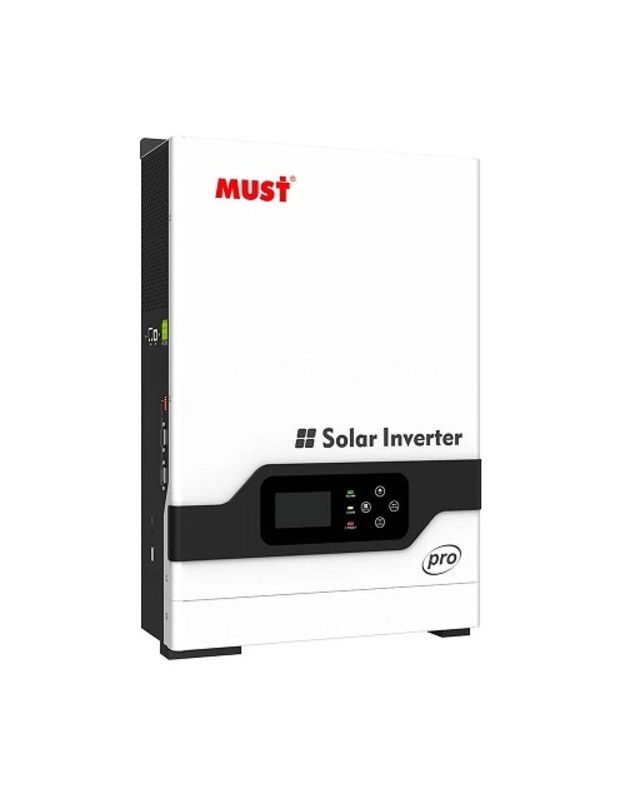 Inverteris MUST PV18-3024PRO, 3kW, 1-fazis, 24V, 80A MPPT, 450V