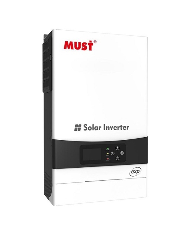 Inverteris MUST PV19-4024 EXP, 4kW, vienfazis, 24V, 100A MPPT, 500V
