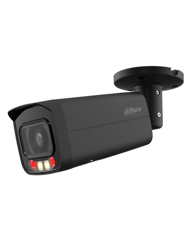 IP kamera HFW2549T-AS-IL. 5MP FULL-COLOR. IR+LED pašvietimas iki 50/60m, 3.6mm 92°, PoE, IP67