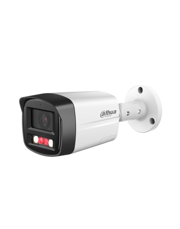 IP kamera HFW2549TL-S-PV. 5MP FULL-COLOR. IR+LED pašvietimas iki 30m, 3.6mm 91.9°, PoE, IP67