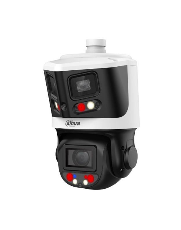 IP valdoma dviguba kamera AI 4MP+8MP STARLIGHT, 10x, IR 30/70m, IP66, WDR, H.265, SMD4