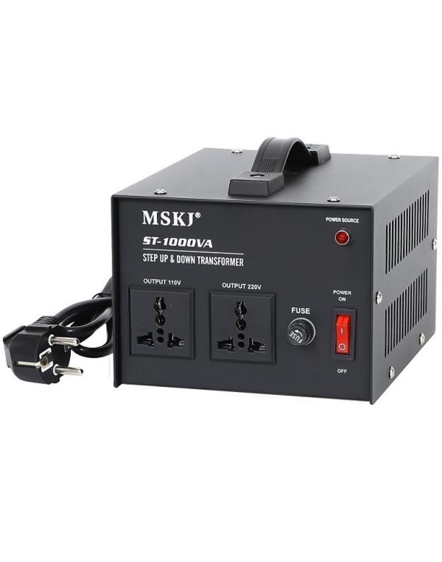 Įtampos transformatorius 110VAC-220VAC/ 220VAC-110VAC, 1000VA