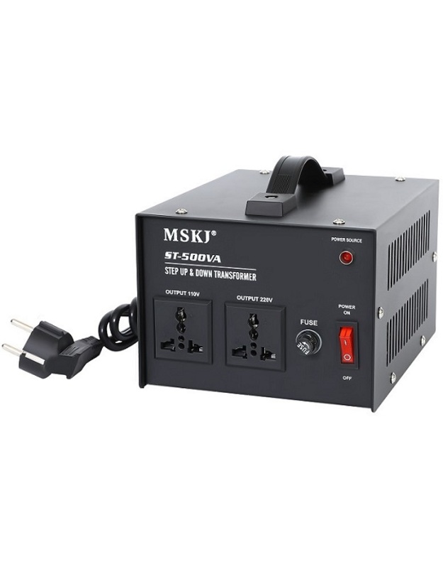 Įtampos transformatorius 110VAC-220VAC/ 220VAC-110VAC, 500VA