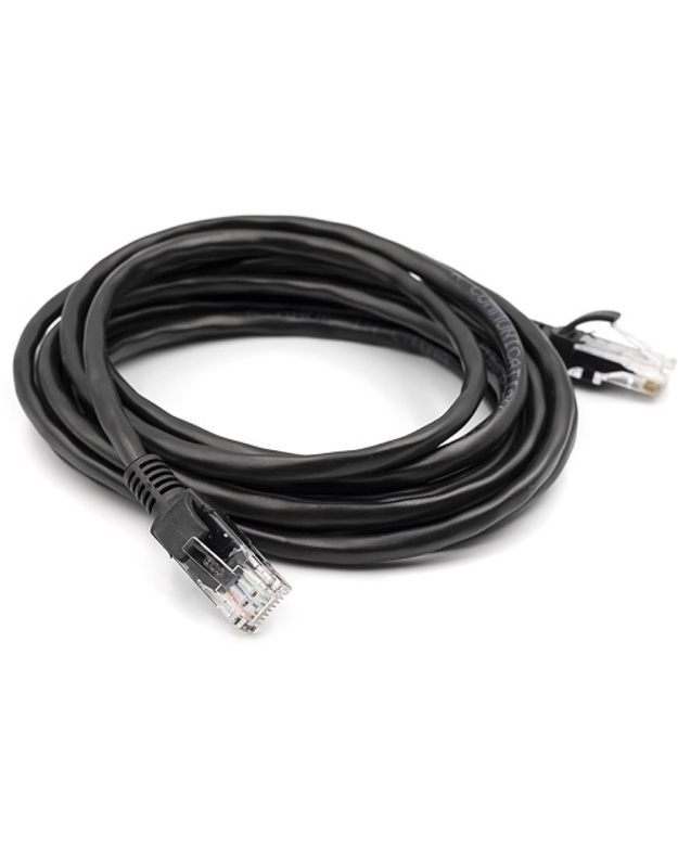 Kabelis Cat5E UTP, 3m, juodas